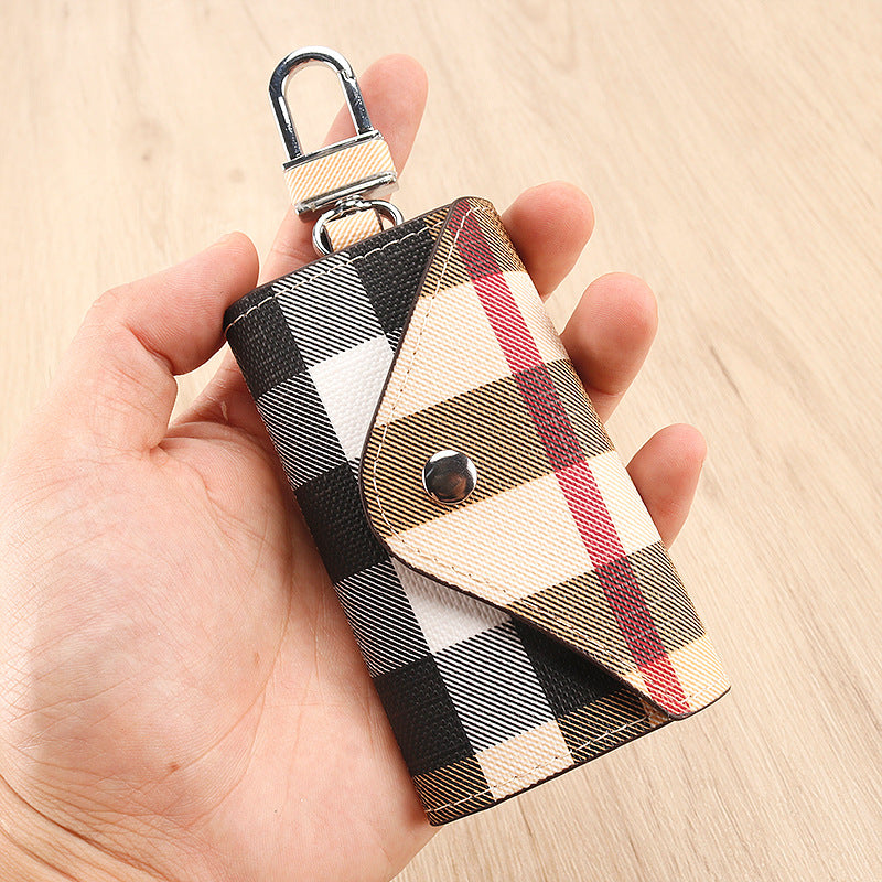 Elegant Plaid Pattern Card Case kalsten