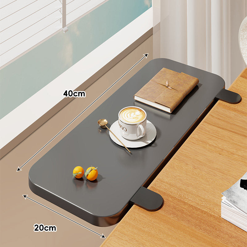 Clamp-On Window Sill Desk Extension Shelf
