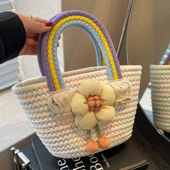 Decorative Crochet Handbag