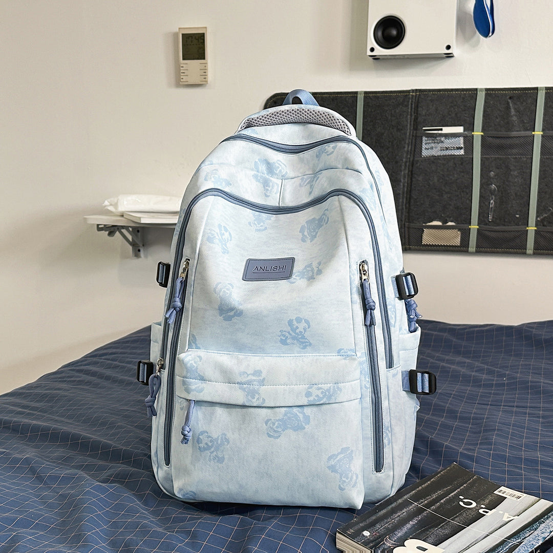 Stylish Floral Patterned Backpack Kalsten