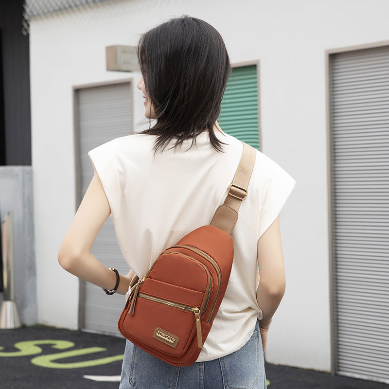 Stylish Sling Backpack with Multiple Compartments