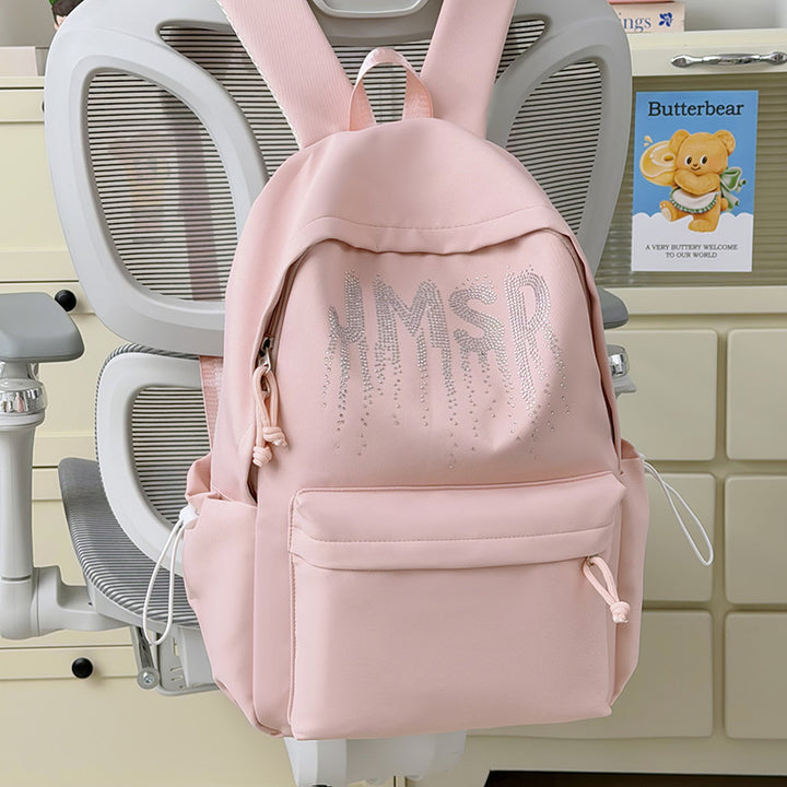 Decorative Rhinestone-Embellished Backpack Kalsten