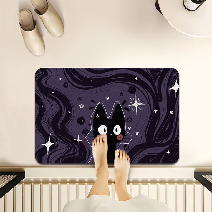 Cartoon-Themed Non-Slip Bathroom Mat