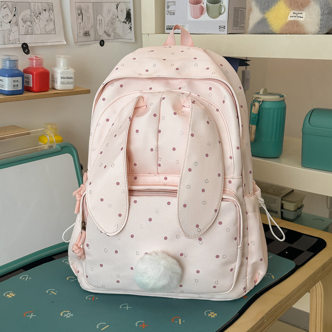 Cute Bunny-Ear Themed Backpack Kalsten