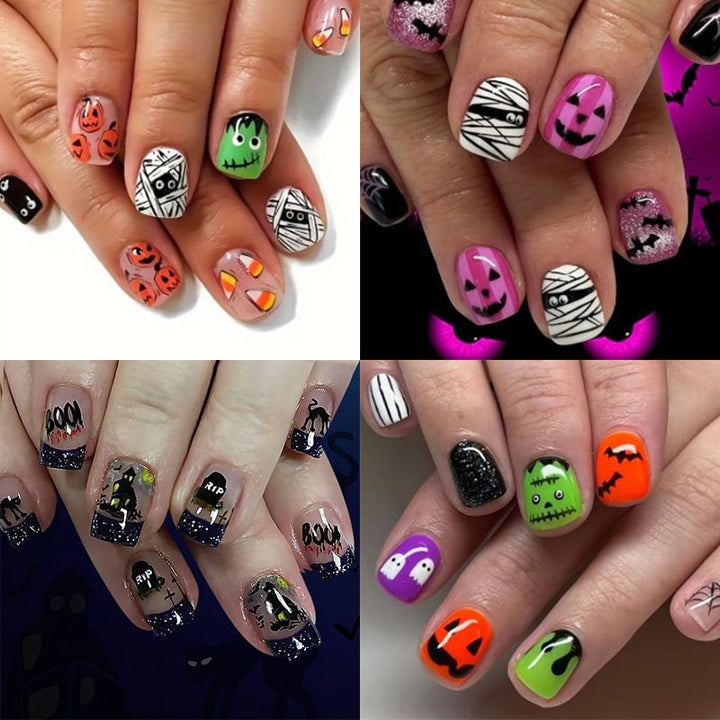 Artistic Halloween-Themed Nail Art Kalsten 1789915324
