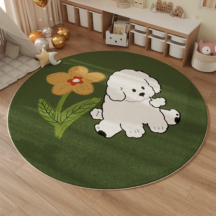 Alphabet-Themed Educational Area Rug for Kids
