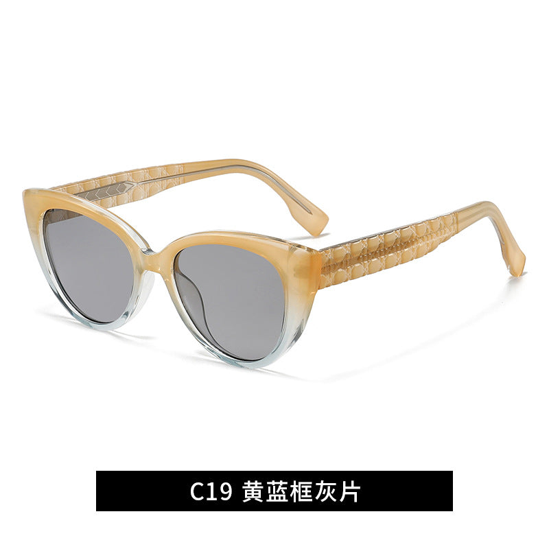 Women's Cat-Eye Sunglasses with Decorative Bridge Kalsten