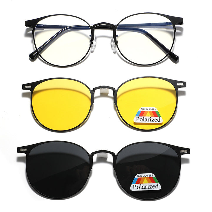 Women's fashionable sunglasses with interchangeable lenses and polarized technology Kalsten
