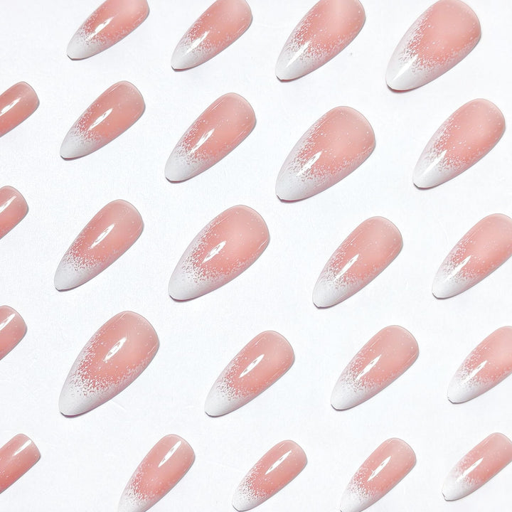 Creative artificial nails with elegant glitter design Kalsten
