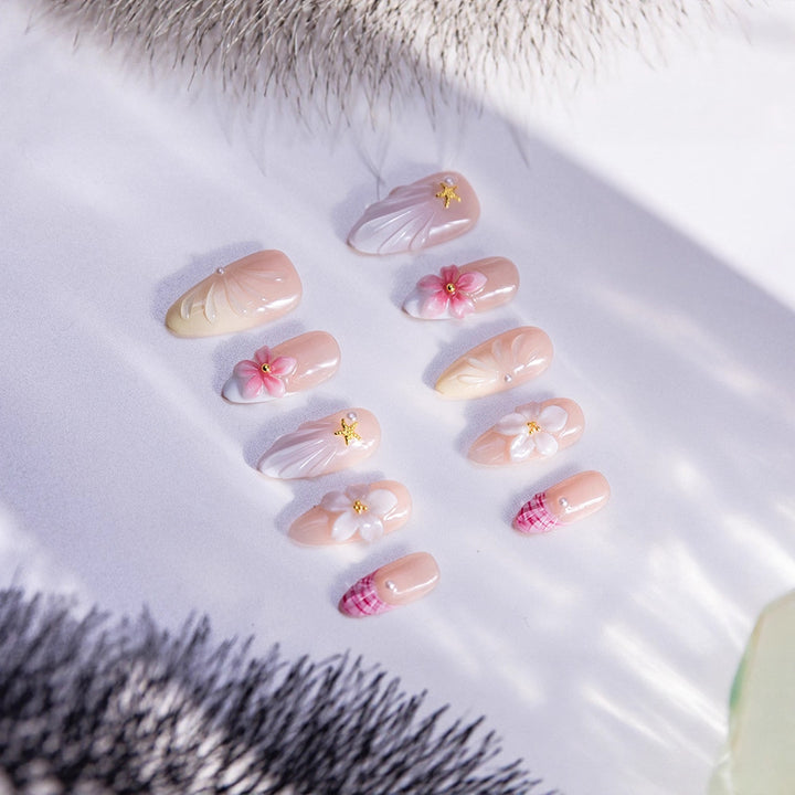 Floral Elegance Multi-Design Press-On Nails