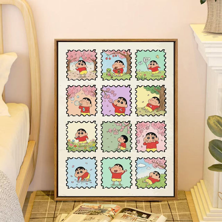 Whimsical Family-Themed Canvas Wall Art Kalsten