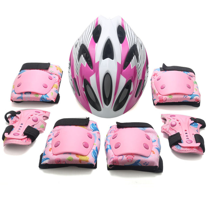 Children's Protective Helmet and Gear Set Kalsten