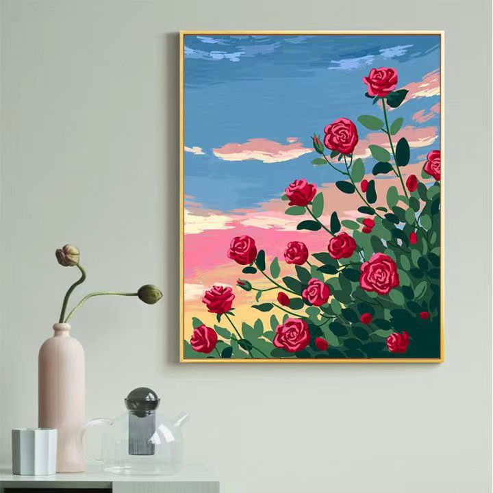 Sunflower-Themed Canvas Art Print Kalsten