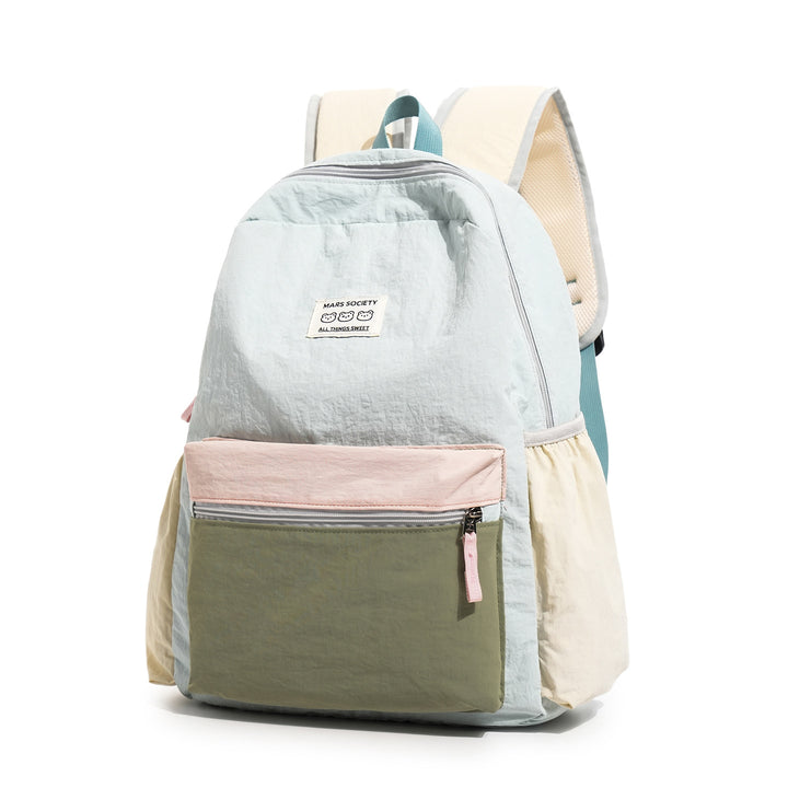 Color-Block Casual Backpack Kalsten