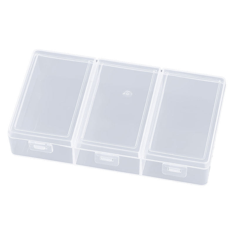Multi-Compartment Clear Craft Storage Case Kalsten