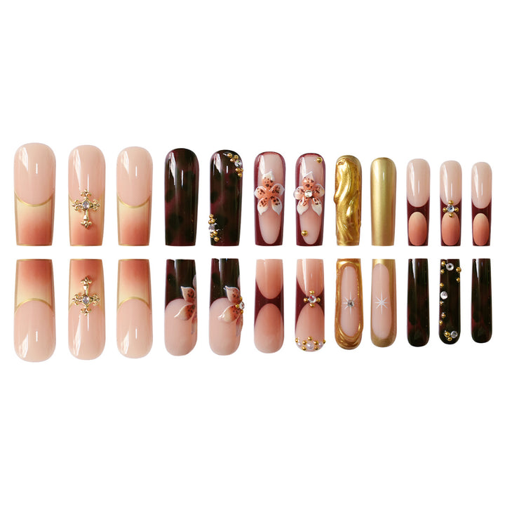 Ornate Press-On Nail Art Extensions Kalsten