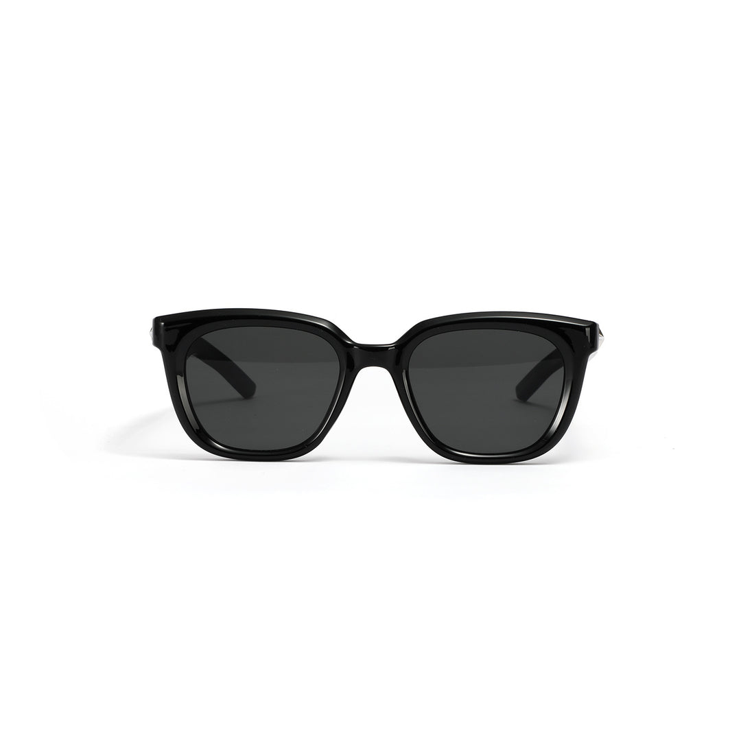 Ladies fashionable transparent sunglasses with slim frame and UV protection Kalsten