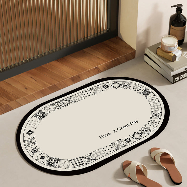 Decorative Motivational Bath Rug