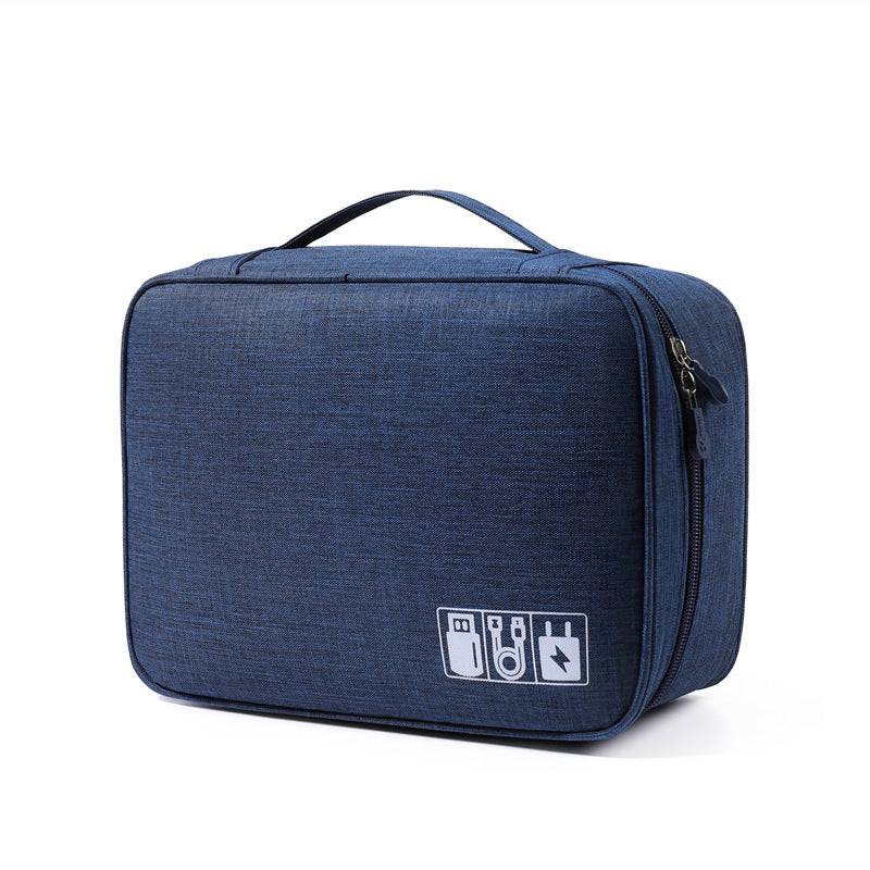 Multi-Compartment Electronic Accessories Organizer Kalsten