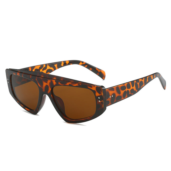 Women's oversized sunglasses in trendy animal print design Kalsten