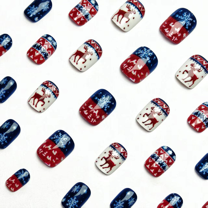 Winter-Themed Holiday Nail Art Kalsten