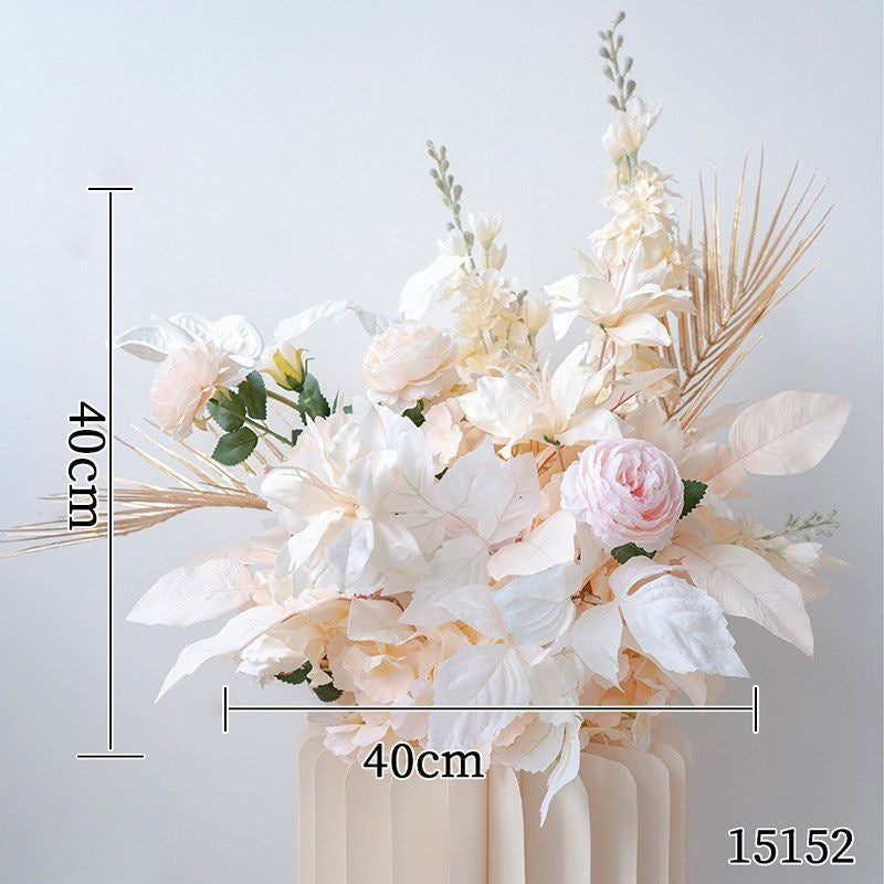 Lifelike Floral Display Arrangement
