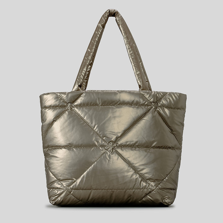 Padded Quilted Fashion Tote