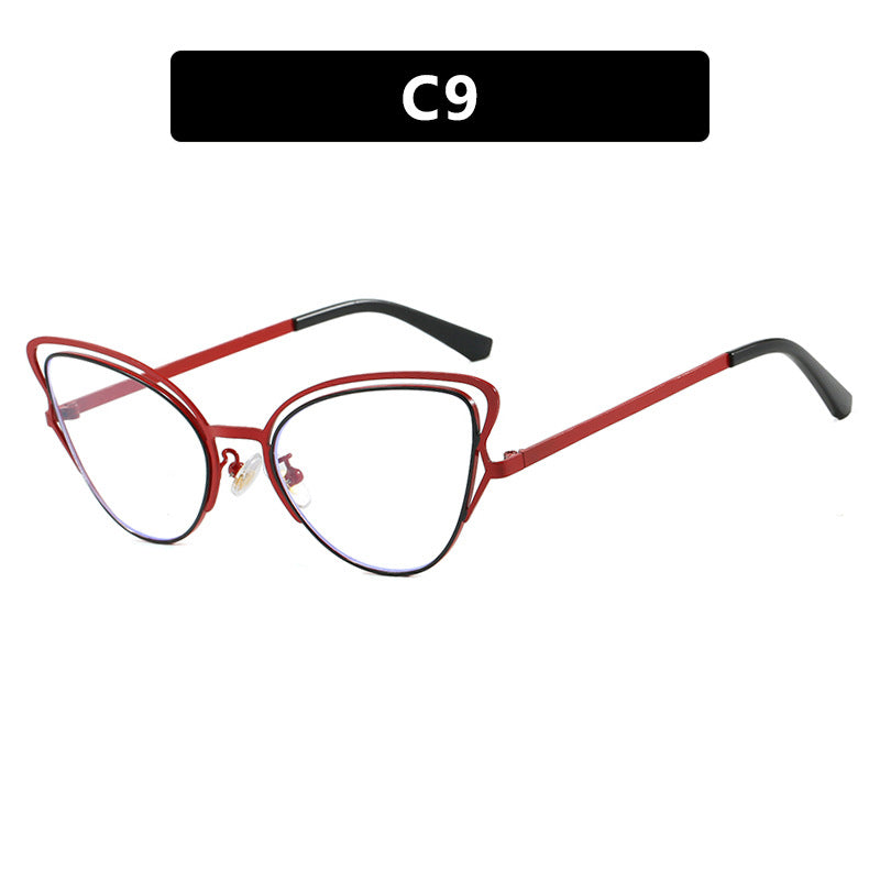 Women's Cat-Eye Glasses with Elegant Metal Frame and Comfortable Fit Kalsten