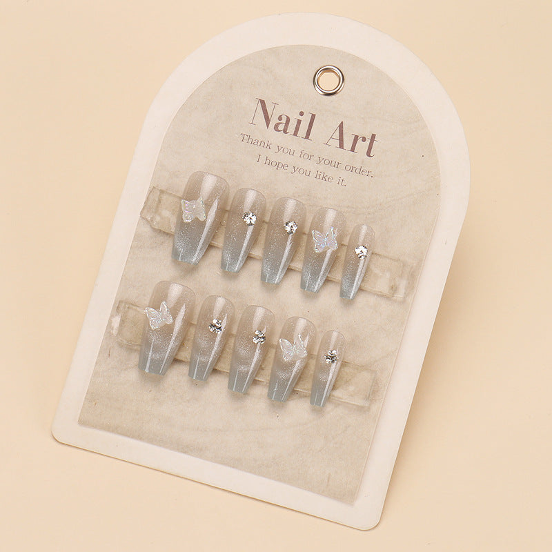 Glamorous Rhinestone Nail Art Kalsten