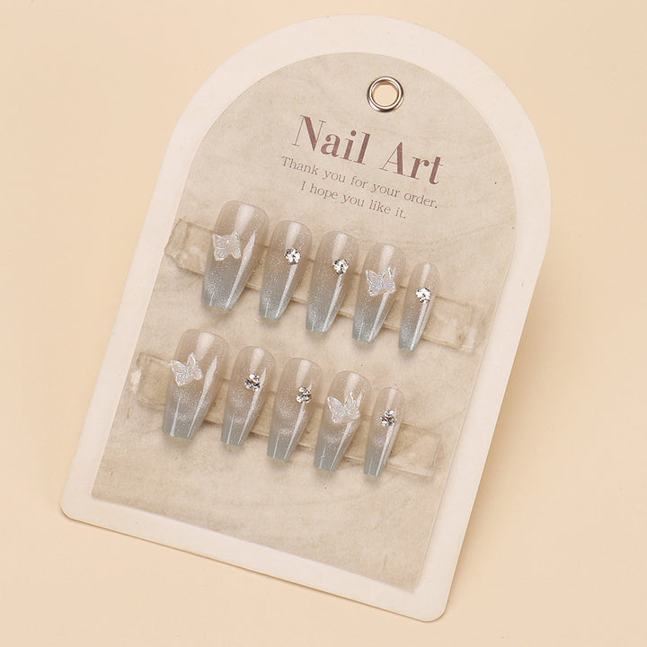 Glamorous Rhinestone Nail Art Kalsten