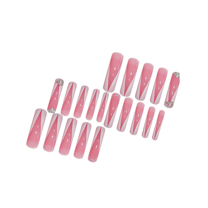 Elegant Sculpted Press-On Nail Set Kalsten