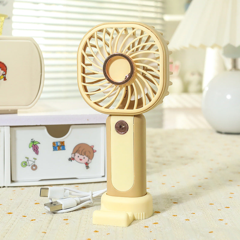 Ladies Portable Handheld Fan with Flexible Tilt Adjustment Kalsten