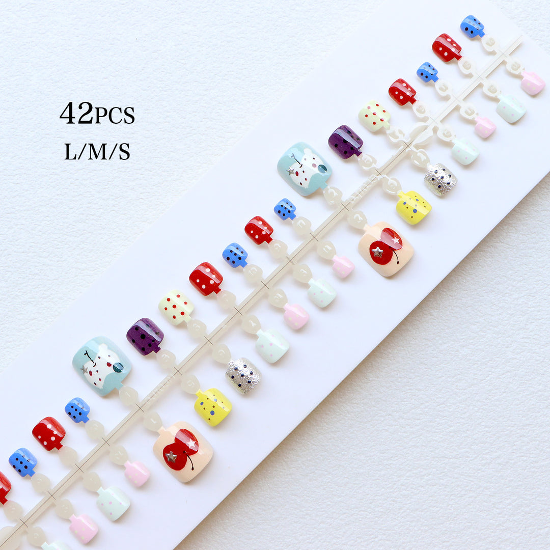 Creative Themed Press-On Nail Collection Kalsten