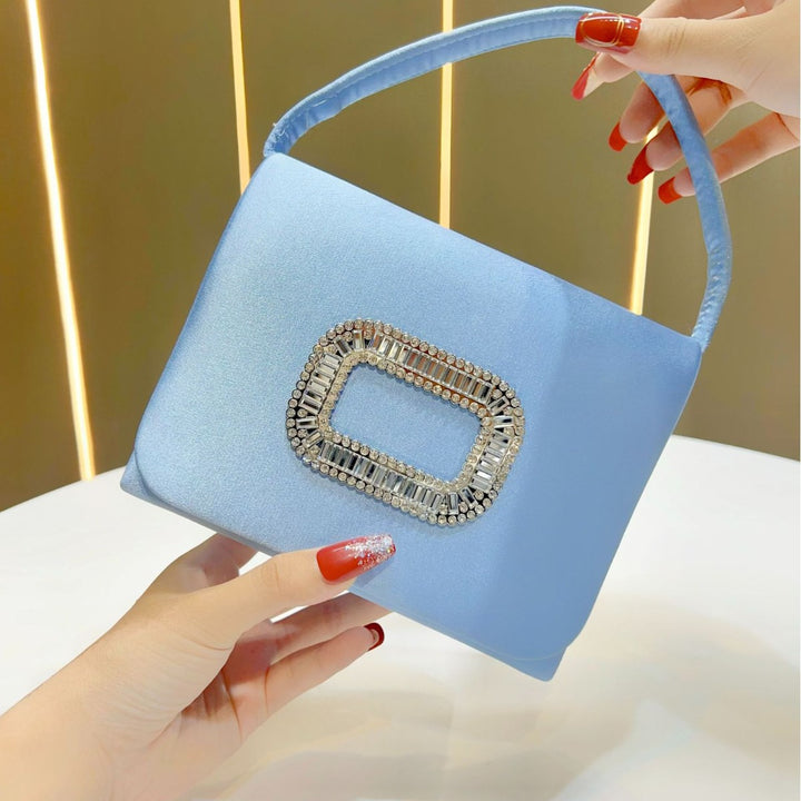 Stylish Satin Evening Handbag