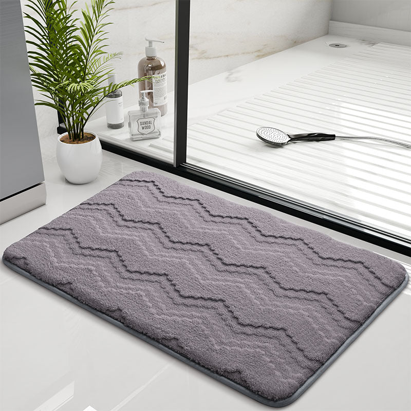Stylish Chevron Bath Rug Kalsten