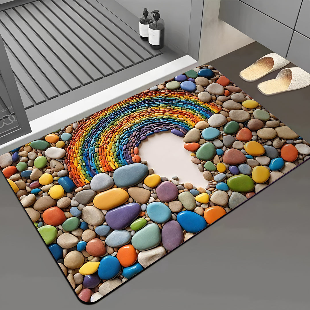 Dragonfly-Themed Bath Mat Kalsten
