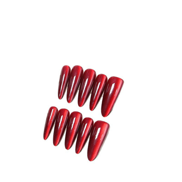 Glossy Stiletto Press-On Nails Kalsten
