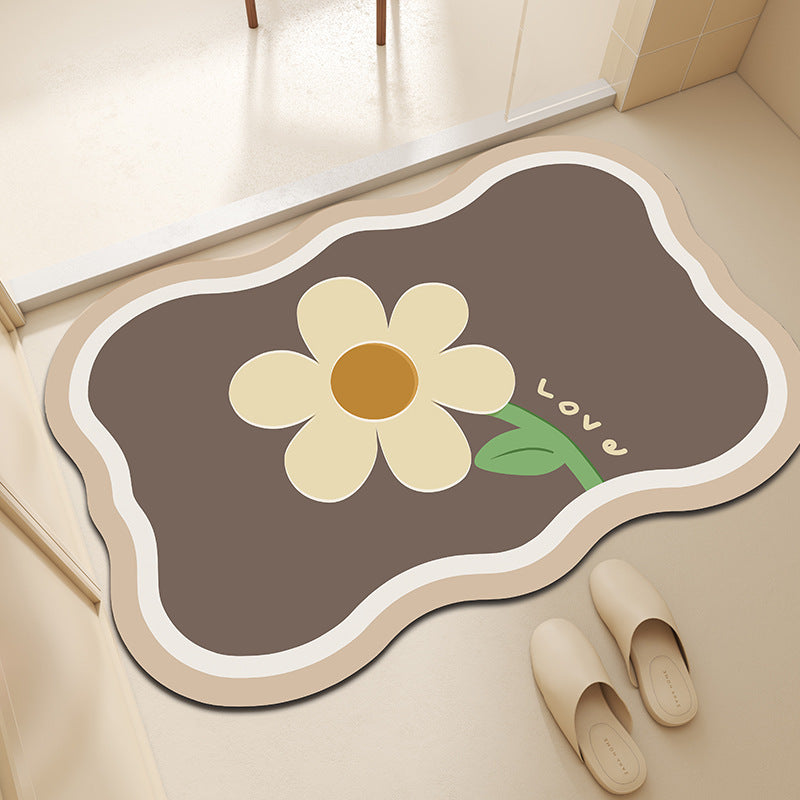 Floral-Designed Comfort Mat Kalsten