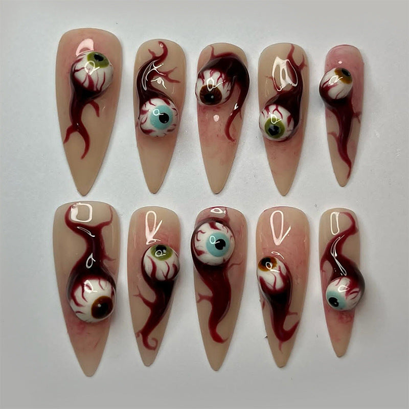 Artistic Halloween Press-On Nail Set kalsten
