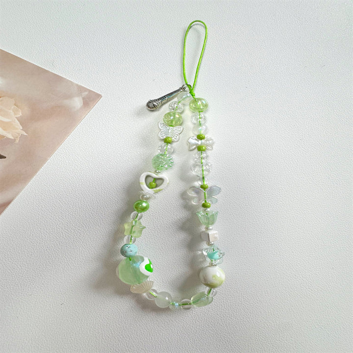 Colorful Handmade Beaded Phone Lanyard Kalsten