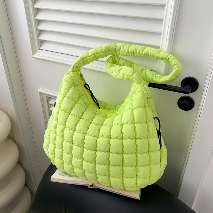 Quilted Casual Hobo Bag
