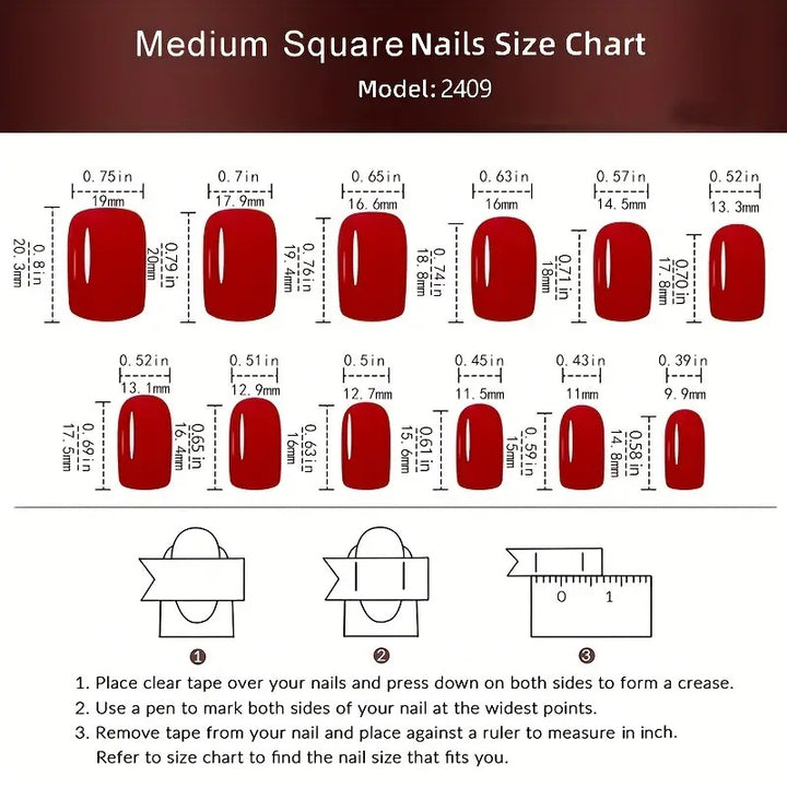 High-quality fashion artificial nails Kalsten
