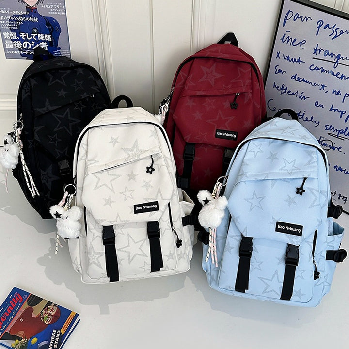 Stylish Star-Patterned Backpack Kalsten 1791204674