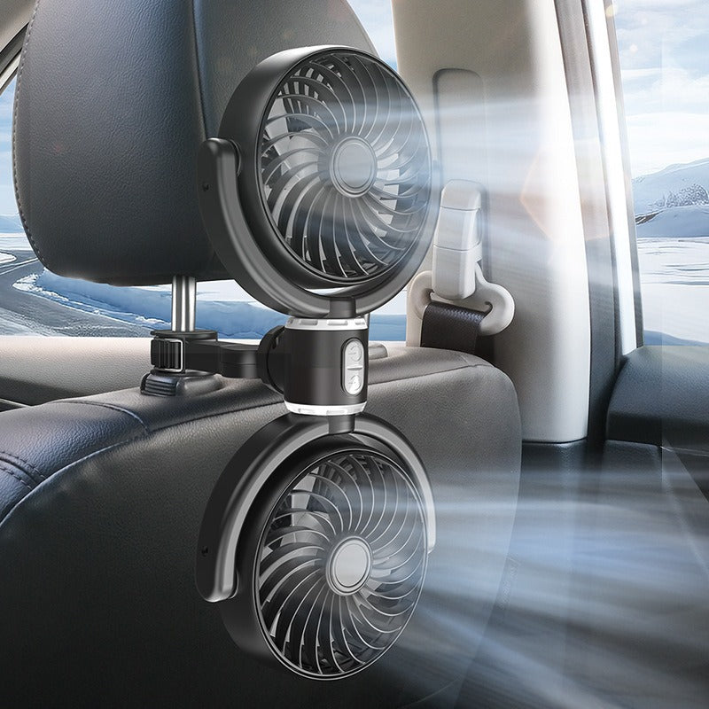 Adjustable Dual-Head Car Air Circulation Fan Kalsten