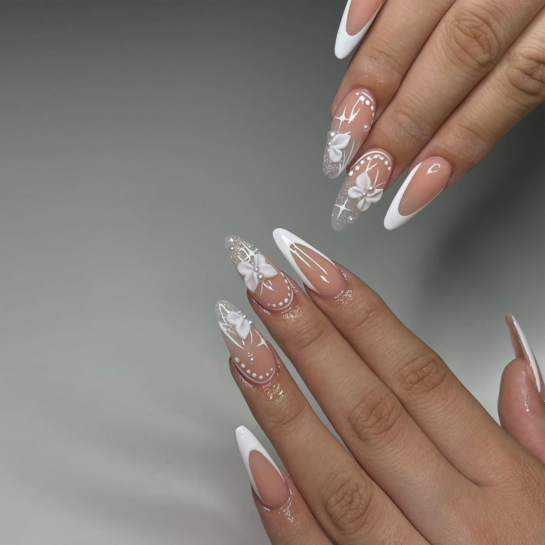 Elegant Heart-Designed Press-On Nail Tips Kalsten