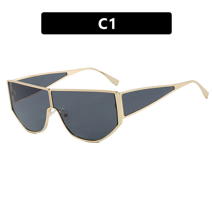 Women's trendy oversized sunglasses with distinctive geometric design Kalsten