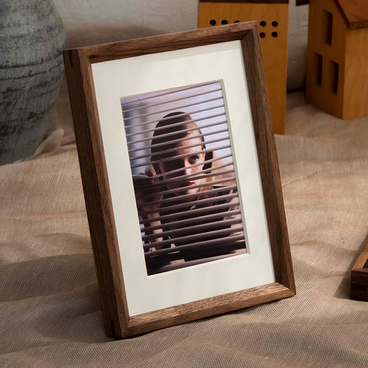 Elegant Wooden Photo Frame for Home Decor