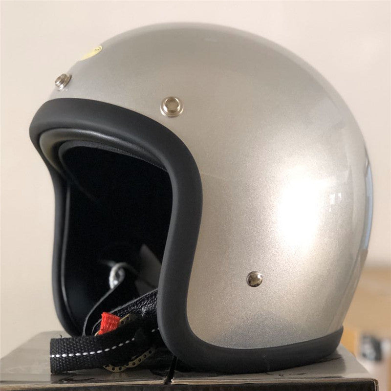 Retro Open-Face Motorcycle Helmet Kalsten