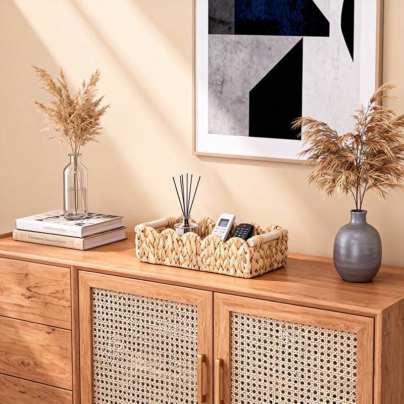 Decorative Wicker Tray Kalsten