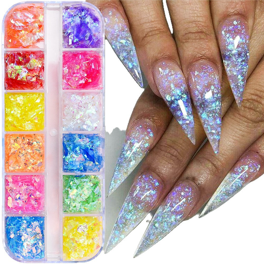 Fruit-Themed Nail Art Decoration Kit